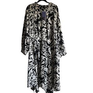 Future Collective Women's Plus Size Asymmetrical A-Line Dress - Size 3X - NWT